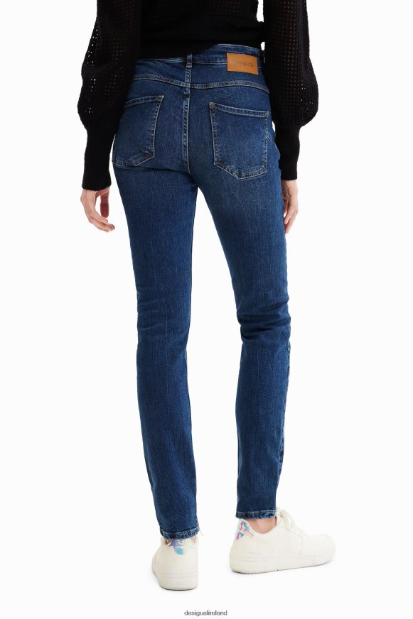 Desigual Women Push-up skinny jeans Clothing PFVZ0B165