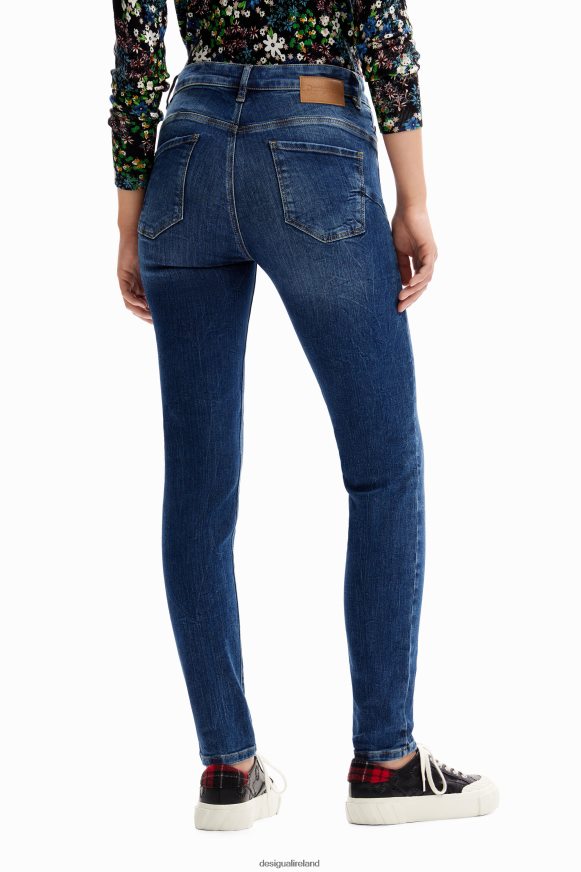 Desigual Women Push-up skinny jeans Clothing PFVZ0B182