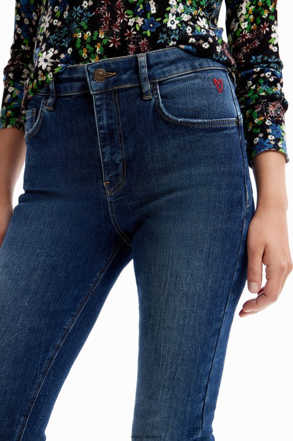 Desigual Women Push-up skinny jeans Clothing PFVZ0B182