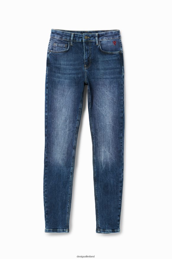 Desigual Women Push-up skinny jeans Clothing PFVZ0B182