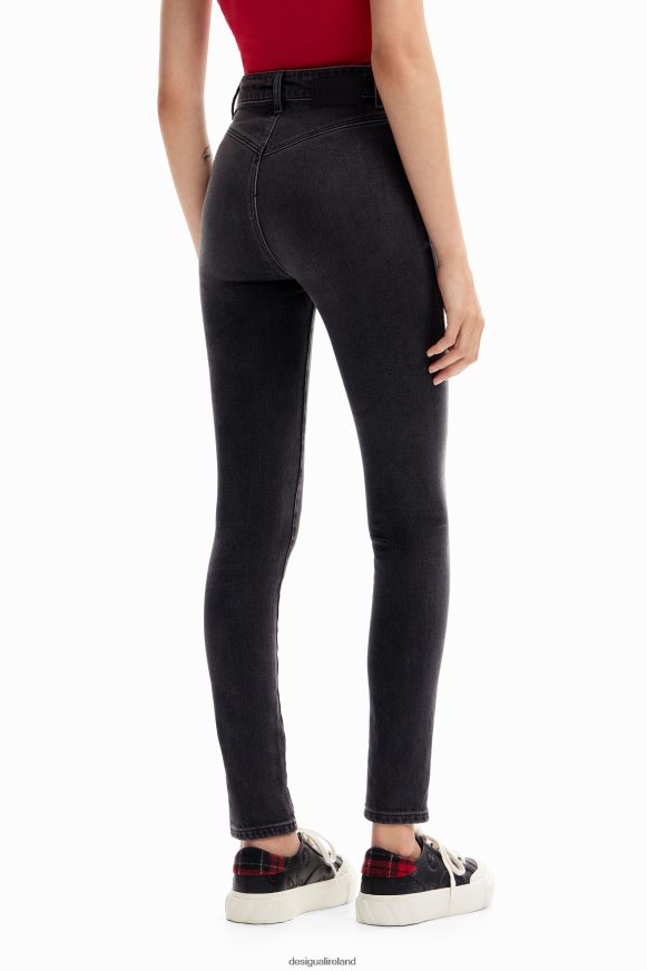 Desigual Women Push-up skinny jeans Clothing PFVZ0B245