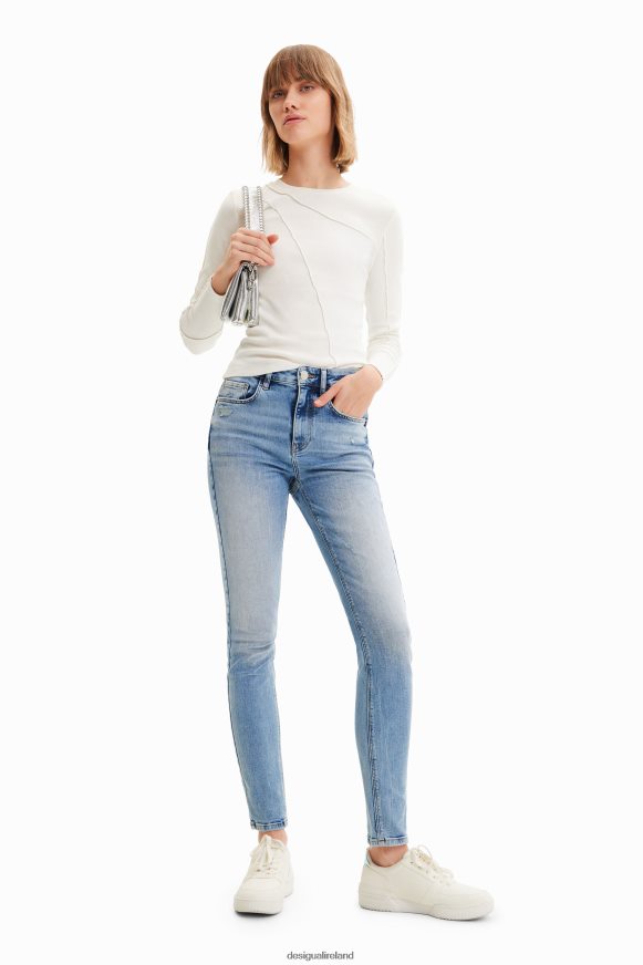 Desigual Women Push-up skinny jeans Clothing PFVZ0B766