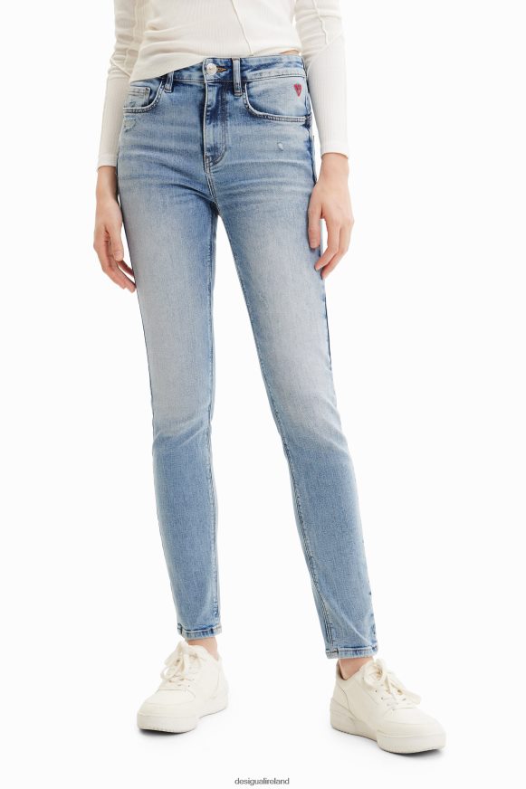 Desigual Women Push-up skinny jeans Clothing PFVZ0B766