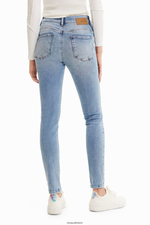 Desigual Women Push-up skinny jeans Clothing PFVZ0B766