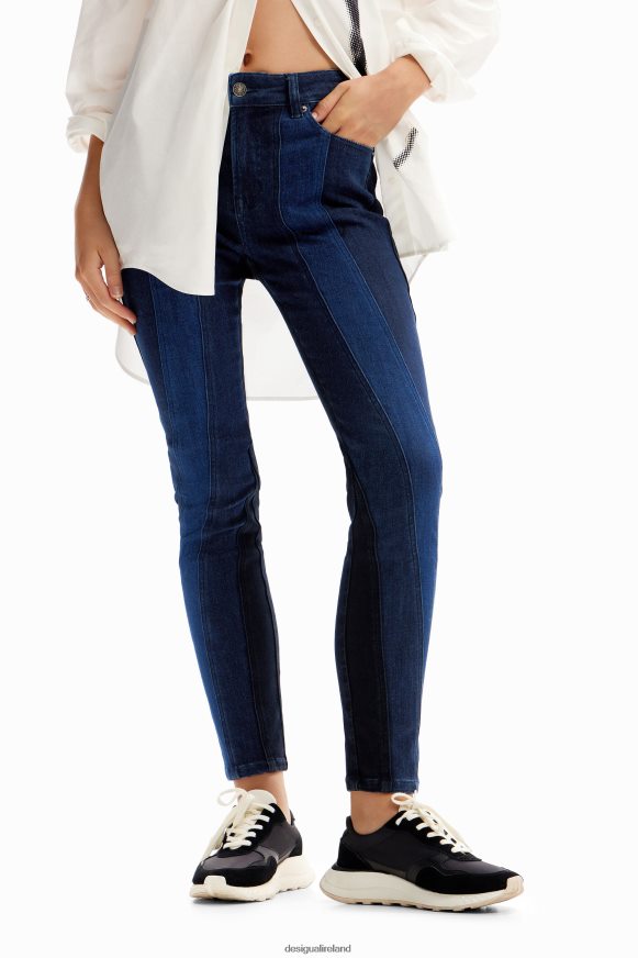 Desigual Women Seamed push-up skinny jeans Clothing PFVZ0B238