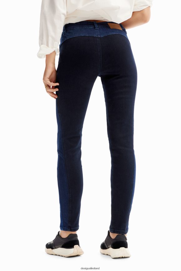 Desigual Women Seamed push-up skinny jeans Clothing PFVZ0B238