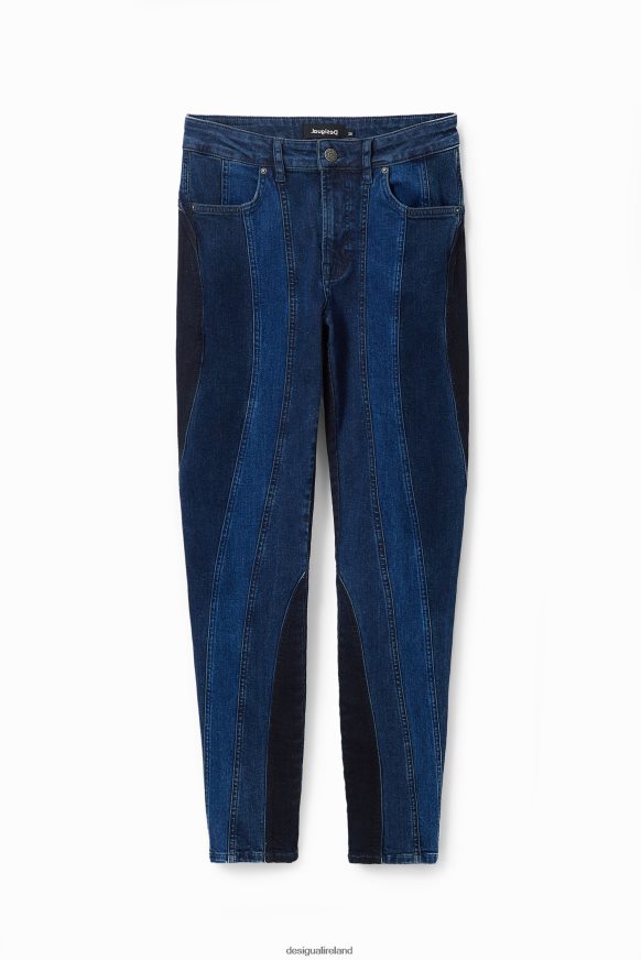 Desigual Women Seamed push-up skinny jeans Clothing PFVZ0B238