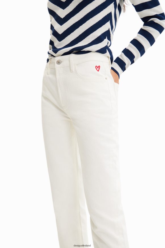 Desigual Women Straight Jeans Clothing PFVZ0B566