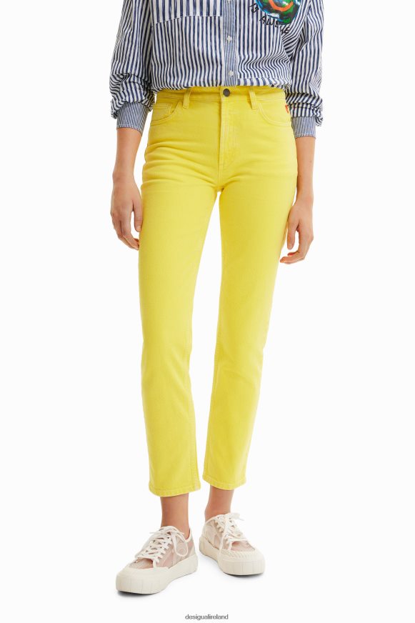 Desigual Women Straight Jeans Clothing PFVZ0B903