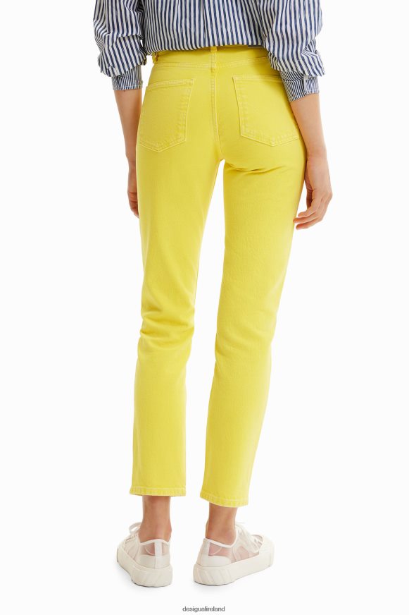 Desigual Women Straight Jeans Clothing PFVZ0B903