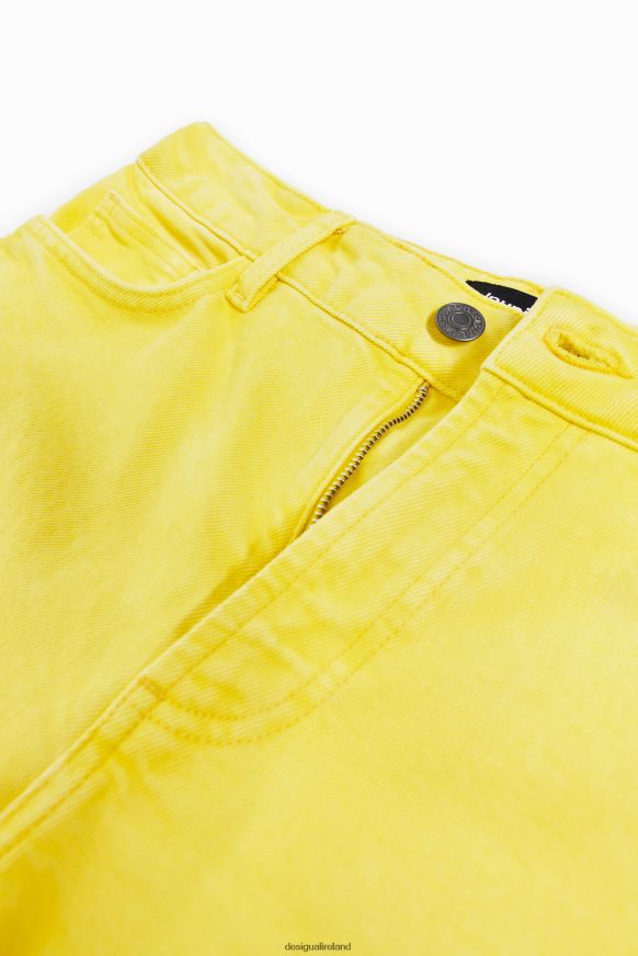 Desigual Women Straight Jeans Clothing PFVZ0B903