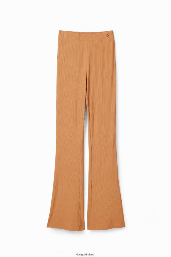 Desigual Women Stretch flare trousers Clothing PFVZ0B18