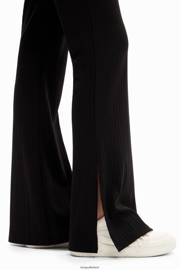 Desigual Women Stretch flare trousers Clothing PFVZ0B225