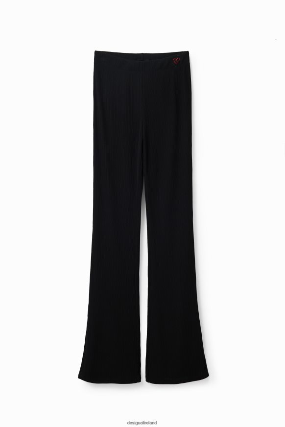 Desigual Women Stretch flare trousers Clothing PFVZ0B225