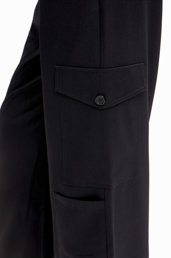 Desigual Women Wide cargo trousers Clothing PFVZ0B133