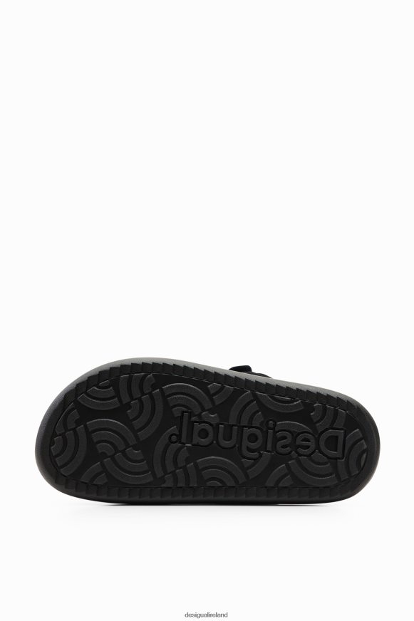 Desigual Women Embroidered straps sandals Footwear PFVZ0B393