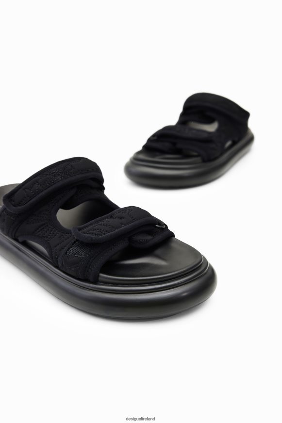 Desigual Women Embroidered straps sandals Footwear PFVZ0B393