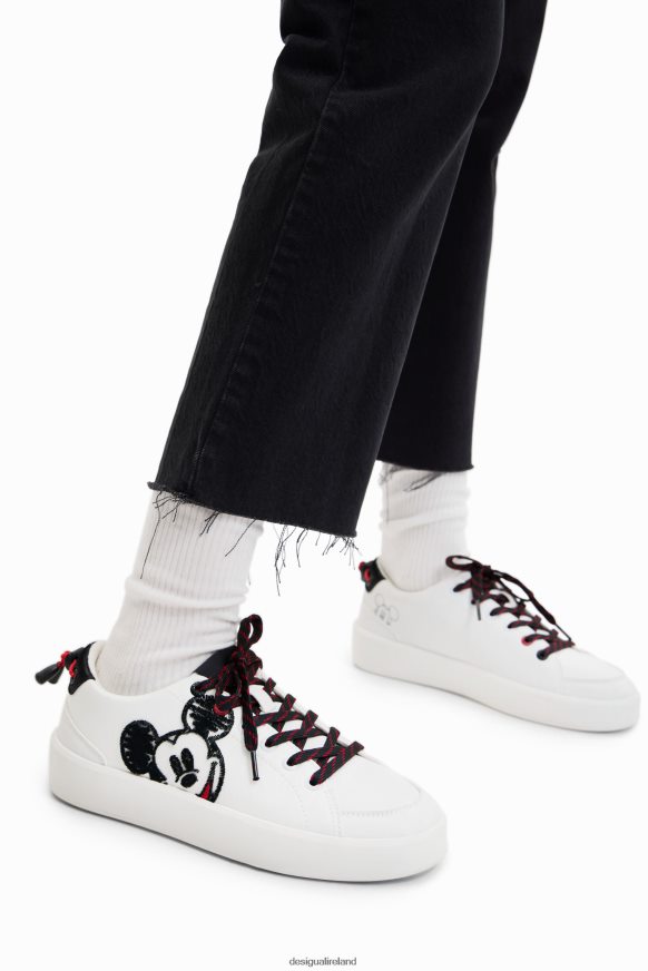 Desigual Women Disney's Mickey Mouse platform sneakers Footwear PFVZ0B1463