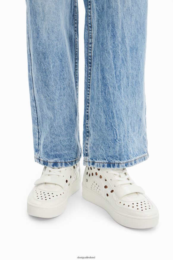 Desigual Women High-top hole sneakers Footwear PFVZ0B559
