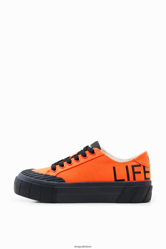 Desigual Women Life is Awesome platform sneakers Footwear PFVZ0B1502