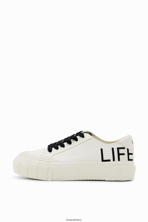 Desigual Women Life is Awesome platform sneakers Footwear PFVZ0B849