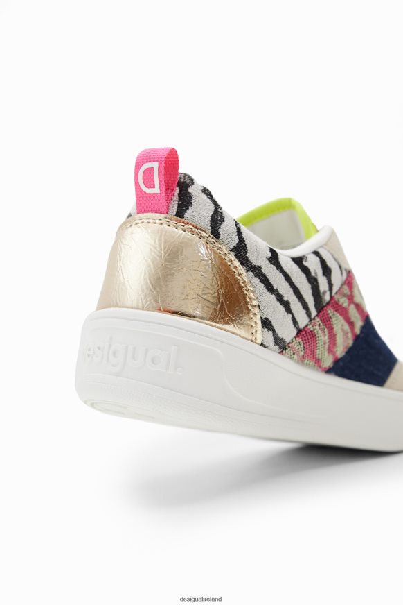 Desigual Women Patchwork platform sneakers Footwear PFVZ0B1508