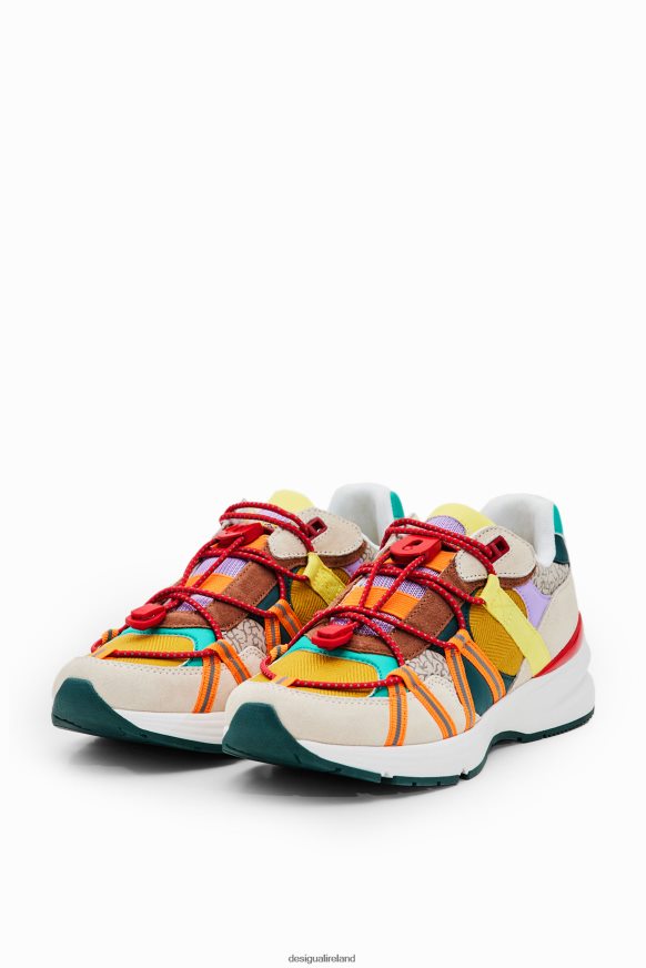 Desigual Women Patchwork trekking details sneakers Footwear PFVZ0B1465