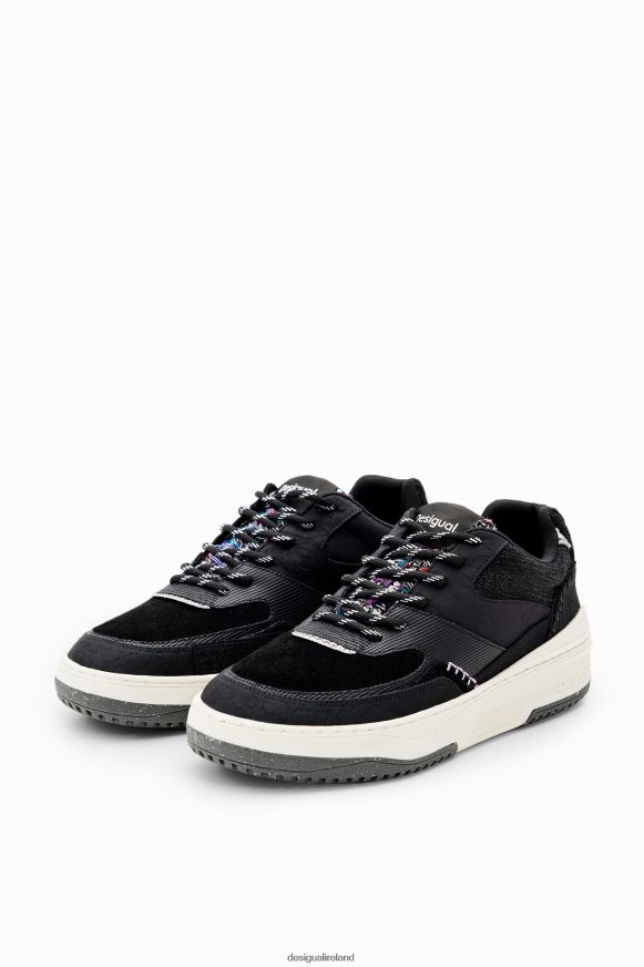 Desigual Women Retro chunky patchwork sneakers Footwear PFVZ0B1486