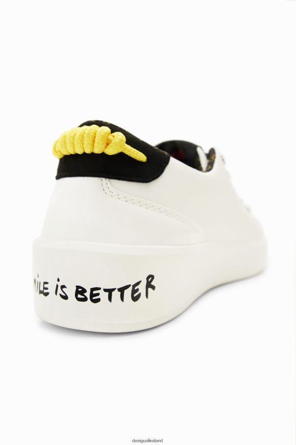 Desigual Women Smiley platform sneakers Footwear PFVZ0B1509