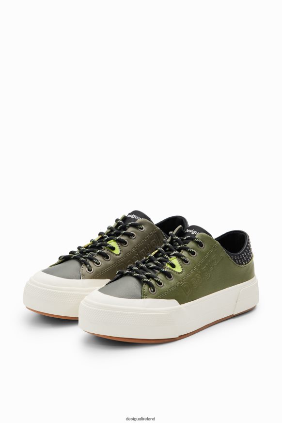 Desigual Women Studded platform sneakers Footwear PFVZ0B1505