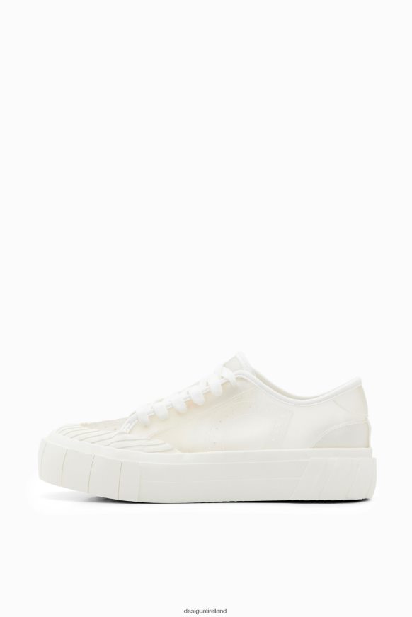 Desigual Women Transparent platform sneakers Footwear PFVZ0B634