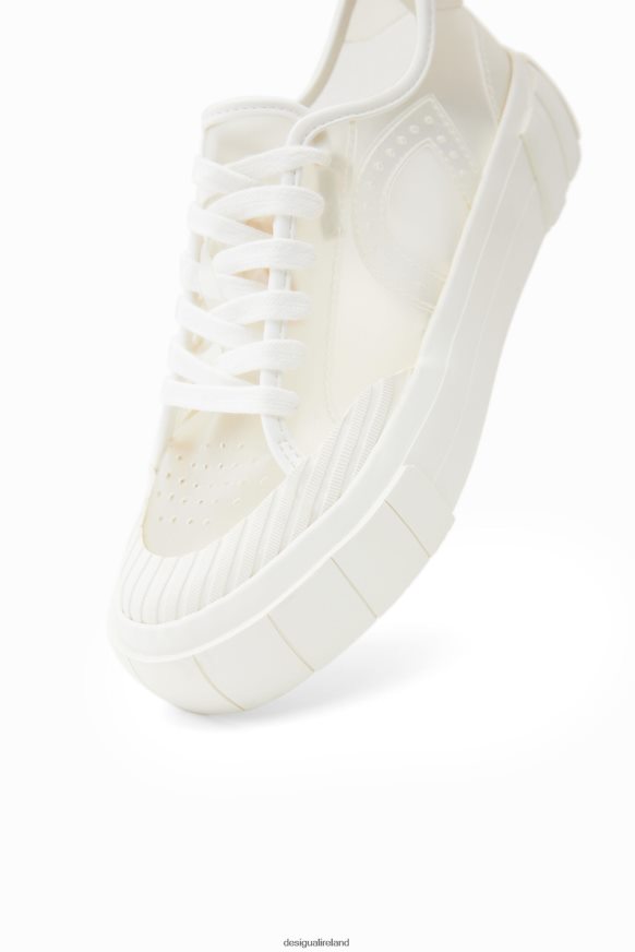 Desigual Women Transparent platform sneakers Footwear PFVZ0B634